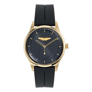 ASTON MARTIN Herren Uhr Armbanduhr Analog Quarz AML ICON MTIL1F601 Silikon