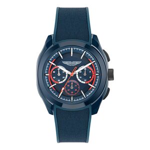 ASTON MARTIN Herren Uhr Chronograph Armbanduhr AML THRILL MTRC2F601 Silikon