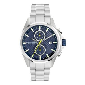 ASTON MARTIN Herren Uhr Chrono Armbanduhr AML THRILL MTRH3F604 Edelstahl