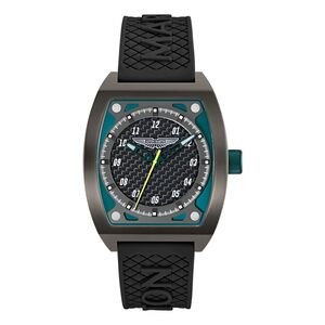 ASTON MARTIN Herren Uhr Armbanduhr AML THRILL MTRT2F601 Silikon