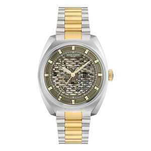 ASTON MARTIN Herren Automatik Uhr AML TIMELESS MTTS2F601 Edelstahl
