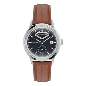 ASTON MARTIN Herren Automatik Uhr AML TIMELESS MTTS3F602 Leder