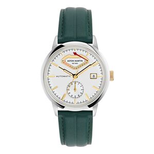 ASTON MARTIN Herren Automatik Uhr AML TIMELESS MTTS3F603 Leder