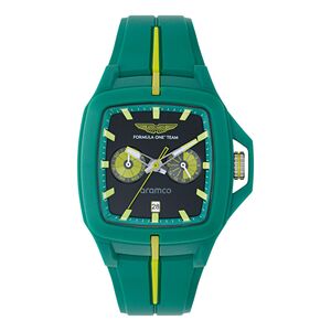 ASTON MARTIN Herren Uhr Multifunktion Quarz AM FORMULA 1 MTFF1F601 Silikon