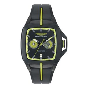 ASTON MARTIN Herren Uhr Multifunktion Quarz AM FORMULA 1 MTFF1F602 Silikon
