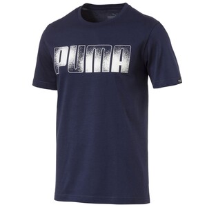 Puma Rundhals T-shirt Mnner Brand Tee Herren
