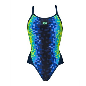 arena Badeanzug Frauen Triangle Prism Superfly Back einteilig MaxLife chlorresistent