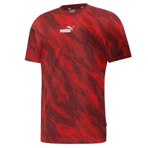 Puma T-Shirt Herren Rundhalsausschnitt, 100% Baumwolle
