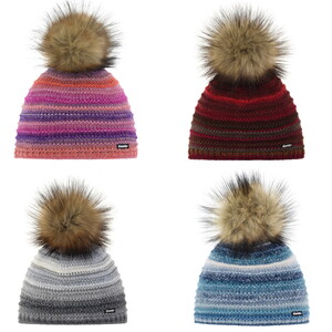 Eisb�r Mikata Lux M�tze f�r Damen mit Bommel