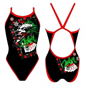 Turbo Badeanzug f�r Damen 100% chlorresistent Joker Splash