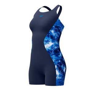 Speedo Damen Digital Printed Legsuit Badeanzug fr Damen