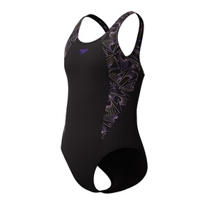 Speedo Hyperboom Splice Muscleback Badeanzug fr Mdchen