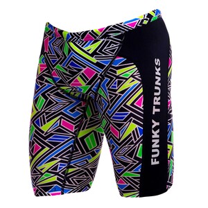 Funky Trunks Jammer Badehose f�r Jungen Bits Of Peace