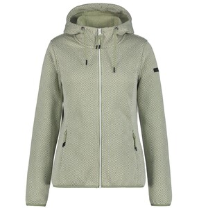 Icepeak Adrian Strickfleecejacke Damen mit Kapuze