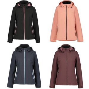 Icepeak Softshelljacke Brenham f�r Damen mit Kapuze