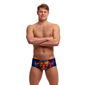 Funky Trunks Badehose Herren Sidewinder Trunk Meow Baby