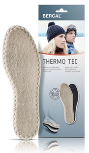 3 Paar Bergal Thermo Tec Einlegesohle mit mehrfacher K�lteisolierung f�r Erwachsene Gr. 36-46 Warm Winter mit Aktivkohle