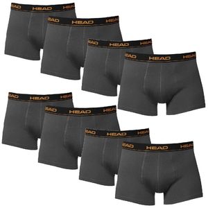 8 er Pack Head Boxershorts / Dunkelgrau / Size XL / Herren Unterhose