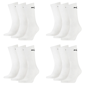 12 Paar Puma Sportsocken Tennis Socken Gr. 35 - 49 Unisex f�r sie und ihn