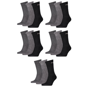 15 Paar Puma Sportsocken Tennis Socken Gr. 35 - 49 Unisex fr sie und ihn