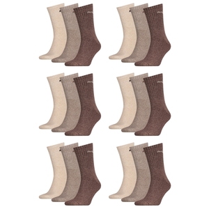 18 Paar Puma Sportsocken Tennis Socken Gr. 35 - 49 Unisex f�r sie und ihn