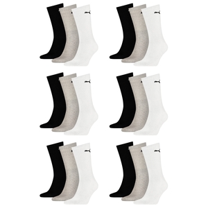 18 Paar Puma Sportsocken Tennis Socken Gr. 35 - 49 Unisex fr sie und ihn