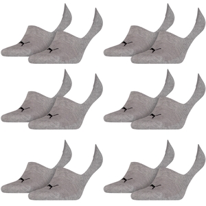 12 Paar Puma Socken Footie Sportsocken Invisible Gr. 35 - 46 Unisex