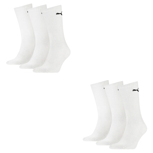 6 Paar Puma Sportsocken Tennis Socken Gr. 35 - 49 Unisex f�r sie und ihn