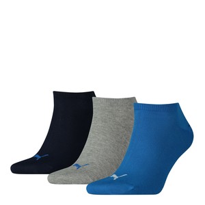 3 Paar Puma Sneaker Invisible Socken Gr. 35 - 49 Unisex f�r Damen Herren F��linge