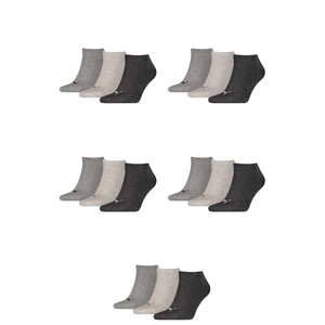 15 Paar Puma Sneaker Invisible Socken Gr. 35 - 49 Unisex f�r Damen Herren F��linge