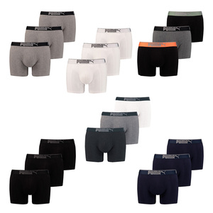 Puma Herren Boxershort Lifestyle Sueded Cotton 3 er Pack