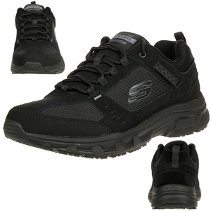 Skechers Relaxed Fit OAK CANYON Herren Outdoor Sneaker schwarz 51893