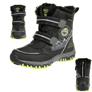 Kappa  Rescue Tex K Unisex Kinder Stiefel gefttert schwarz 260581K