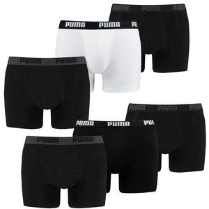 6 er Pack Puma Boxer Boxershorts Herren Unterw�sche sportliche Retro Pants