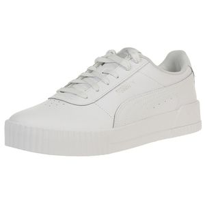 Puma Carina L Damen Sneaker Leder Schuhe weiss  370325 02