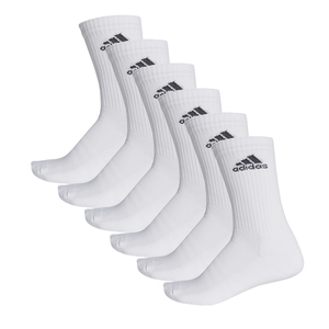adidas CUSHIONED CREW Tennissocken Sportsocken Damen Herren Unisex 6 Paar