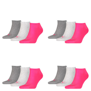12 Paar Puma Sneaker Invisible Socken Gr. 35 - 49 Unisex f�r Damen Herren F��linge