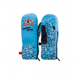 Seiz Handschuhe Biberle Kinder Winter Schnee Fustlinge WGL00015 03 blau