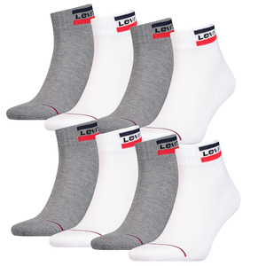 8 Paar Levis 144NDL Mid Cut SPRTWR L Unisex Socken Str�mpfe 902011001