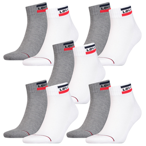 10 Paar Levis 144NDL Mid Cut SPRTWR L Unisex Socken Str�mpfe 902011001