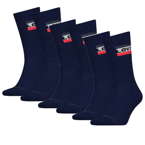 6 Paar Levis 144NDL Regular Cut SPR Unisex Socken Str�mpfe 902012001