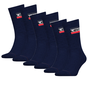 6 Paar Levis 144NDL Regular Cut SPR Unisex Socken Str�mpfe 902012001