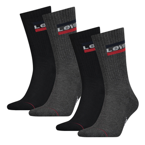 4 Paar Levis 144NDL Regular Cut SPR Unisex Socken Str�mpfe 902012001
