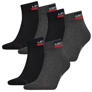 6 Paar Levis 144NDL Mid Cut SPRTWR L Unisex Socken Str�mpfe 902011001