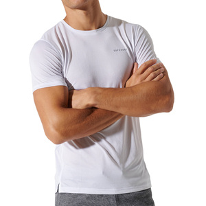 Superdry Herren Training Active Tee T-Shirt Short Sleeve Shirt MS310195A Wei