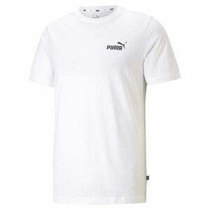 PUMA Herren ESS Essential Small Logo Tee T-Shirt bergre weiss bis 4XL
