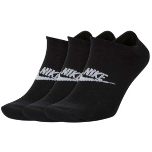 3 Paar Nike Sneaker Socken No Show F��linge schwarz / wei�  SK0111