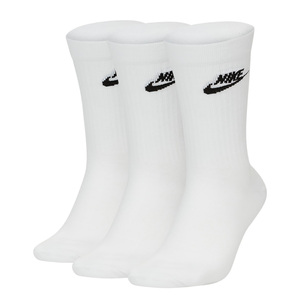 3 Paar Nike Sneaker Socken Essential Crew schwarz / wei�  SK0109