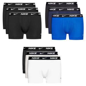 3er Pack Herren Nike Everyday Cotton Stretch Trunk Shorty Boxershorts Unterwsche Pants 