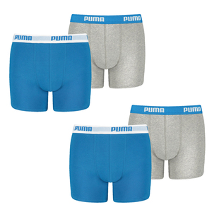 4 er Pack Puma Boxer Boxershorts Jungen Kinder Unterhose Unterw�sche